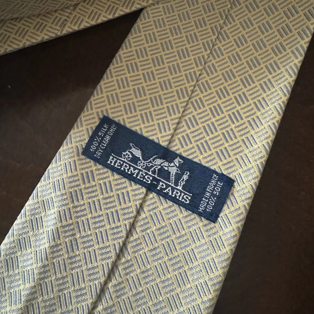 Hermes printed tie - Picture 3 of 4